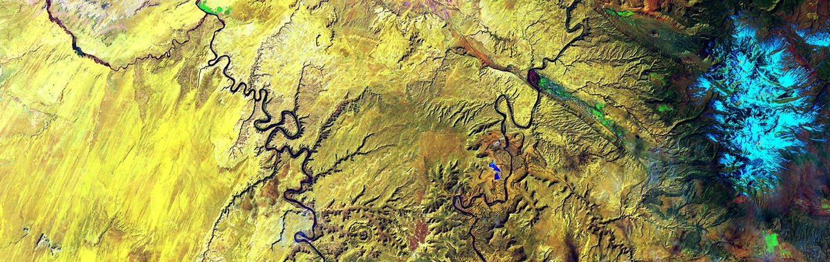 Canyonlands National Park by Landsat 8