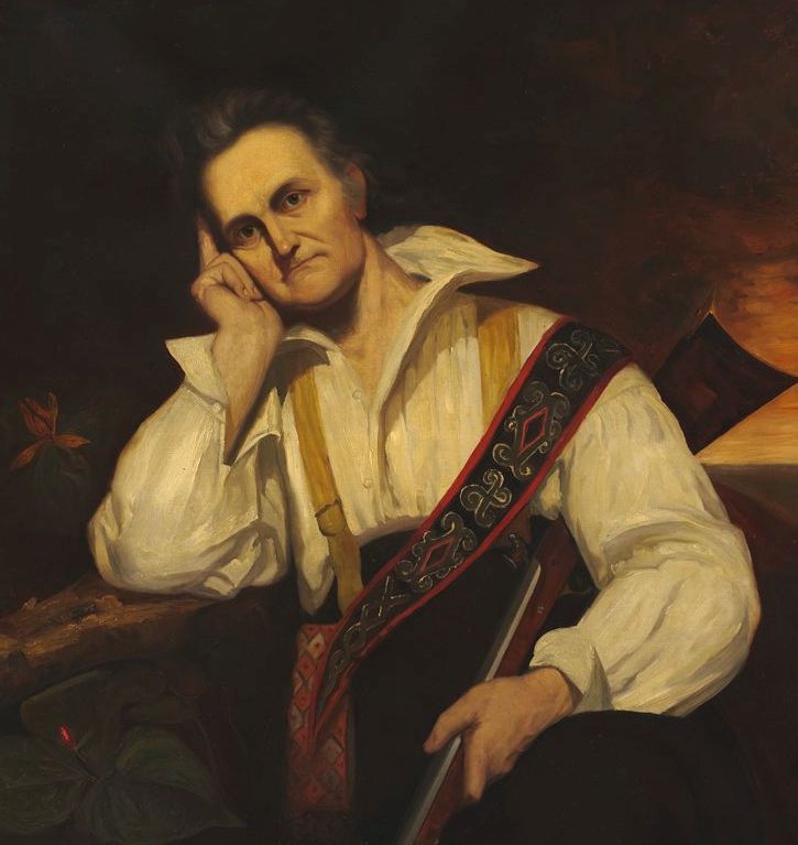 John James Audubon. Painting: George P. A. Healy; Harvard Art Museum, Boston