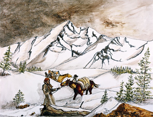 Corps of discovery lewis clark soil paints